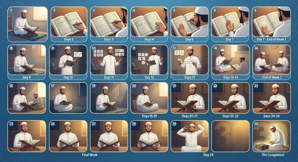 How To Memorize Quran In 30 Days / 1 Month?